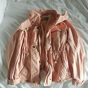 Cute pink rain/wind coat